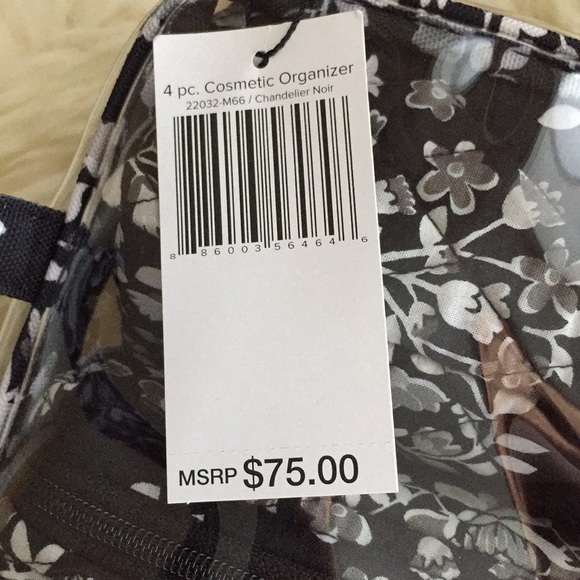 NWT Vera Bradley 4PC Cosmetic Organizer - Picture 8 of 8